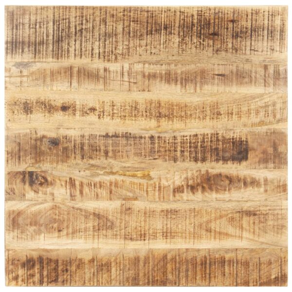 Tampo de mesa madeira de mangueira maciça 15-16 mm 60x60 cm