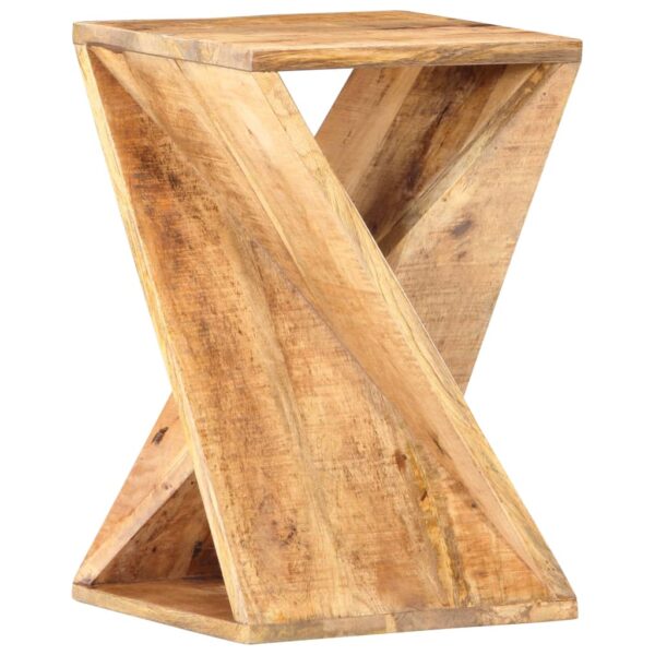 Mesa de apoio 35x35x55 cm madeira de mangueira maciça