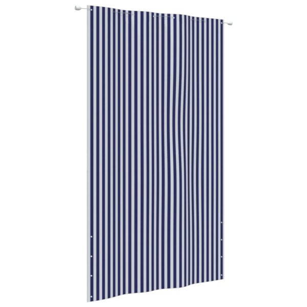 Tela de varanda 160x240 cm tecido oxford azul e branco