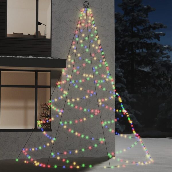 Árvore de Natal parede 720 luzes LED 5 m int/ext colorido
