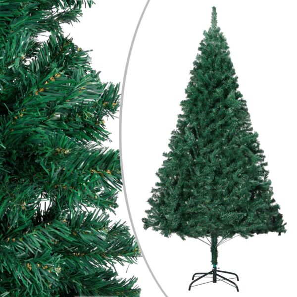 Árvore de Natal artificial com ramos grossos 150 cm PVC verde