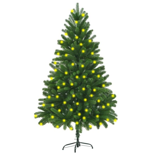 Árvore de Natal artificial com luzes LED 180 cm verde